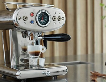 Illy X1 Anniversary Espresso Machine, Stainless